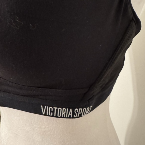 Victoria Sport Women's Sports Bra Size 38C, Black N Gray, Adjustable Strap - Picture 5 of 7